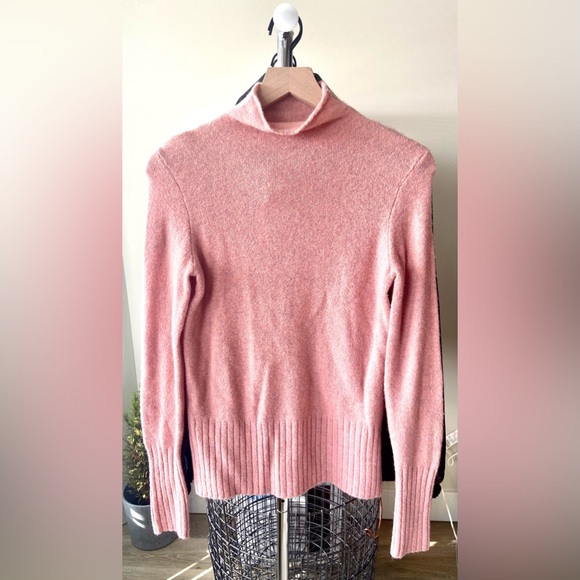 XS 🔖 MADEWELL Inland Turtleneck Sweater NWT Pink Rose - Picture 11 of 11